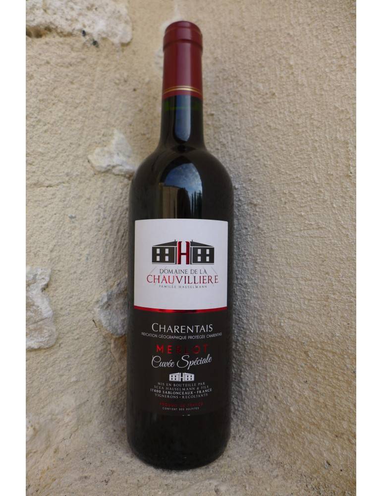 Chez Tonton | CUVEE SPECIALE - 100% MERLOT - Domaine de la Chauvillièr