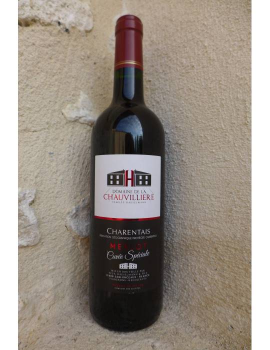 Chez Tonton | CUVEE SPECIALE - 100% MERLOT - Domaine de la Chauvillièr